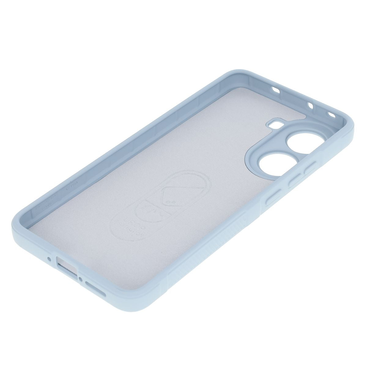 Robuste Handyhülle für Xiaomi Poco X7 Pro, Bizon Case Tur, Hellblau