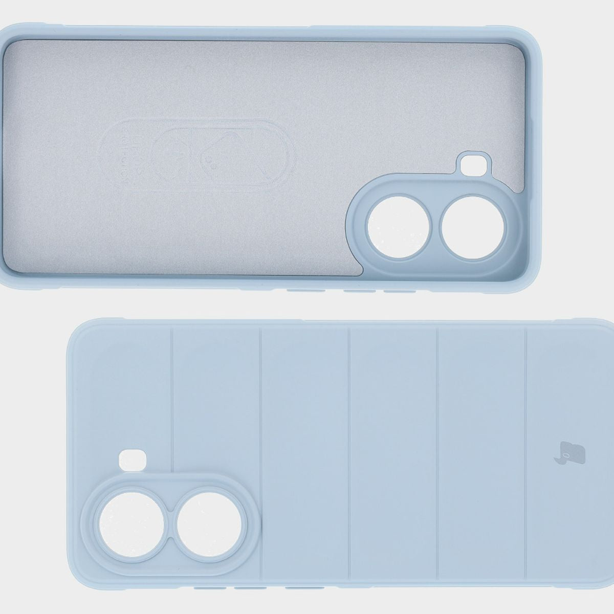 Robuste Handyhülle für Xiaomi Poco X7 Pro, Bizon Case Tur, Hellblau