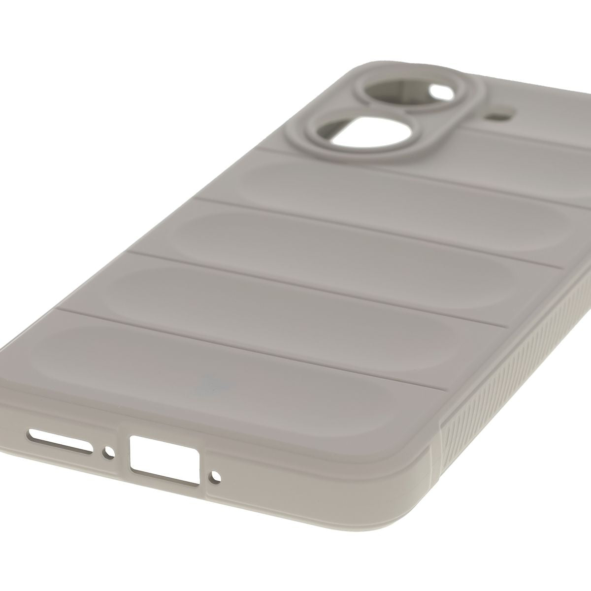 Robuste Handyhülle für Xiaomi Poco X7 Pro, Bizon Case Tur, Hellgrau
