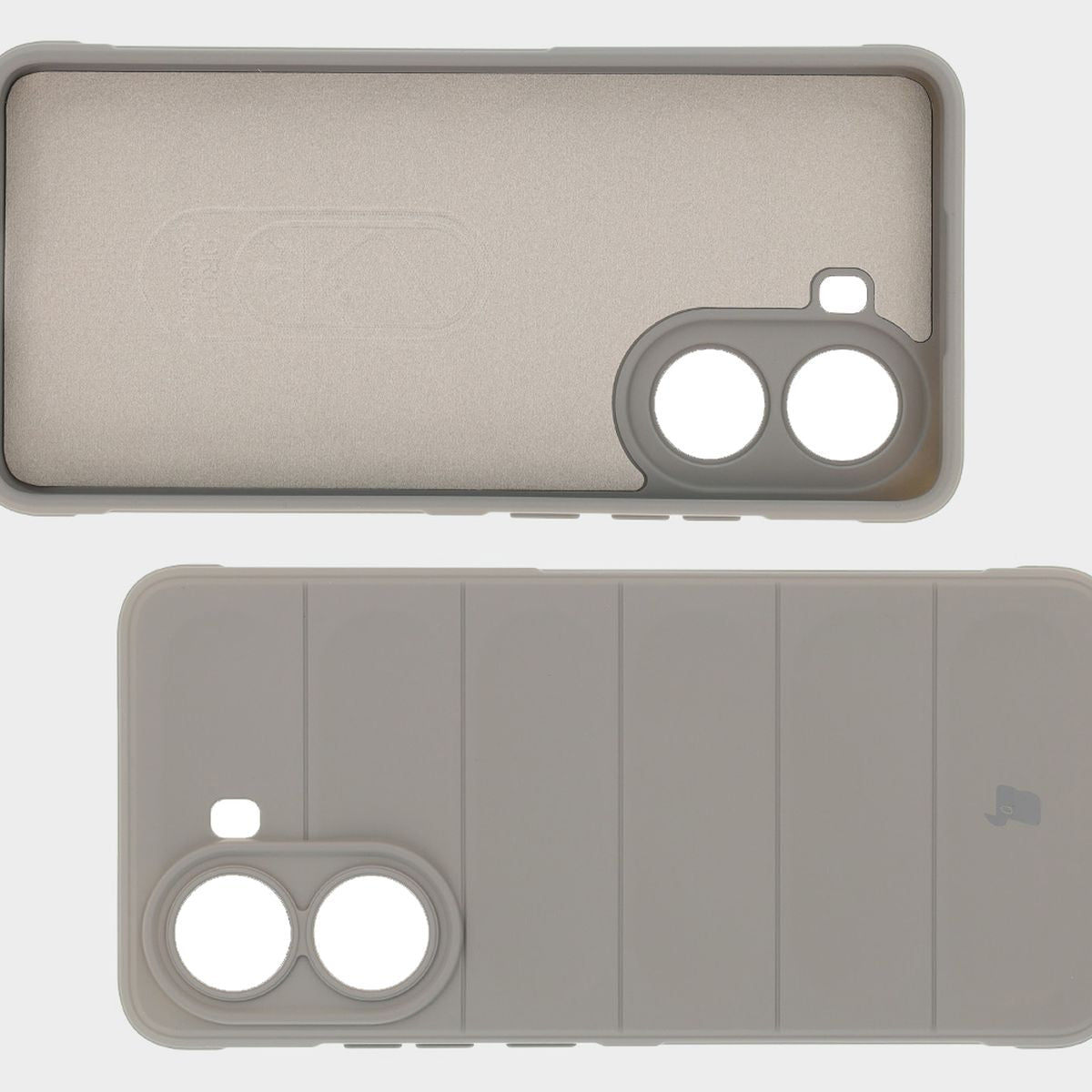 Robuste Handyhülle für Xiaomi Poco X7 Pro, Bizon Case Tur, Hellgrau