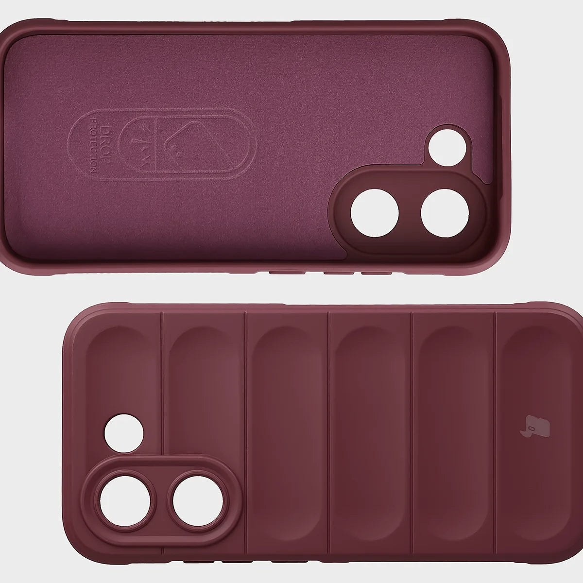 Robuste Handyhülle für Xiaomi POCO X8 Pro, Bizon Case Tur, Burgunderrot
