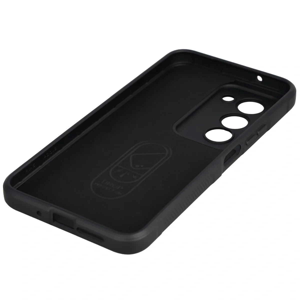 Robuste Handyhülle für Xiaomi Redmi 15 4G / 5G, Bizon Case Tur, Schwarz