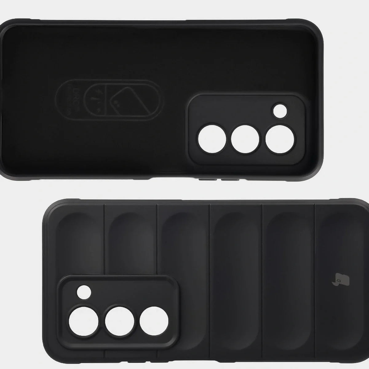 Robuste Handyhülle für Xiaomi Redmi 15 4G / 5G, Bizon Case Tur, Schwarz