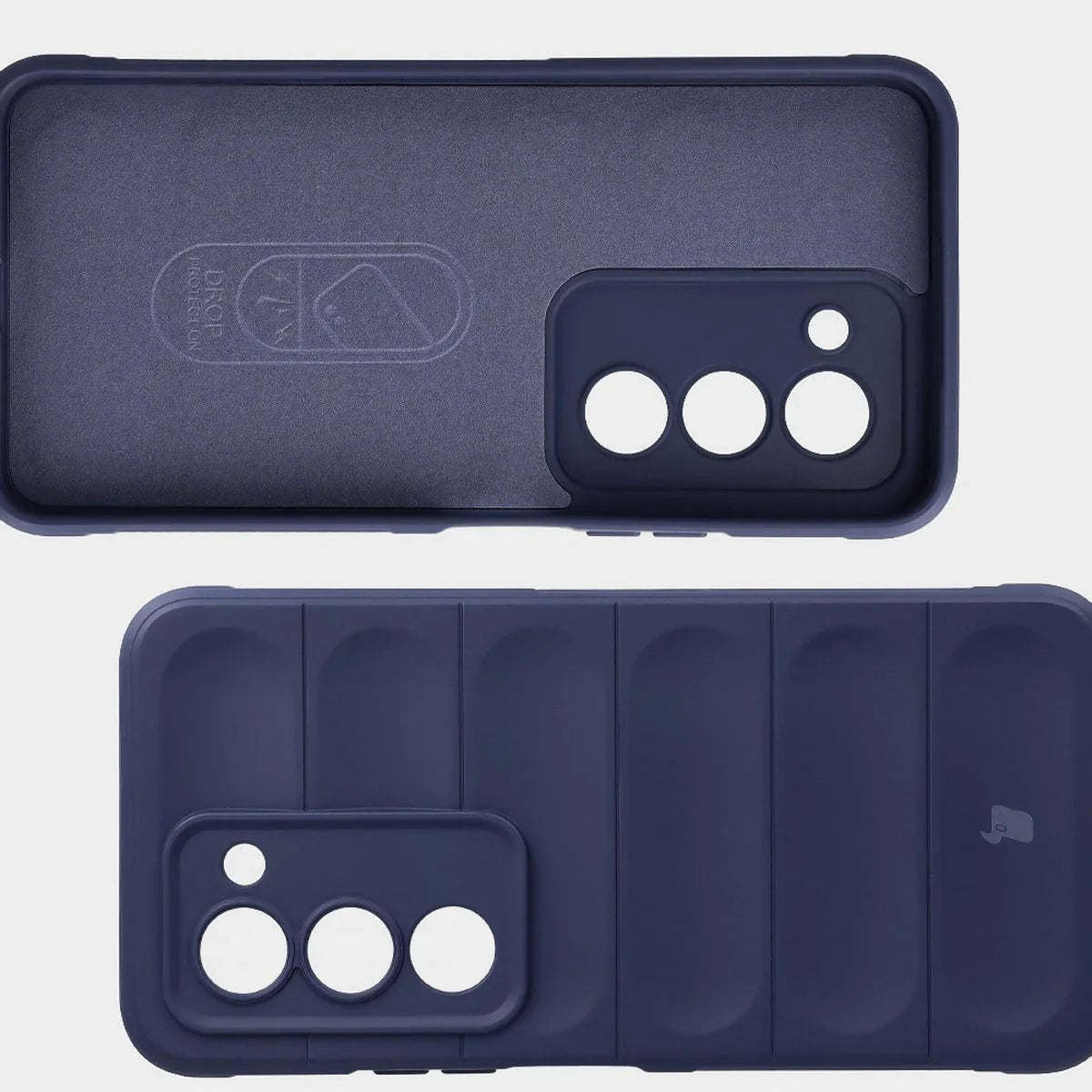 Robuste Handyhülle für Xiaomi Redmi 15 4G / 5G, Bizon Case Tur, Dunkelblau