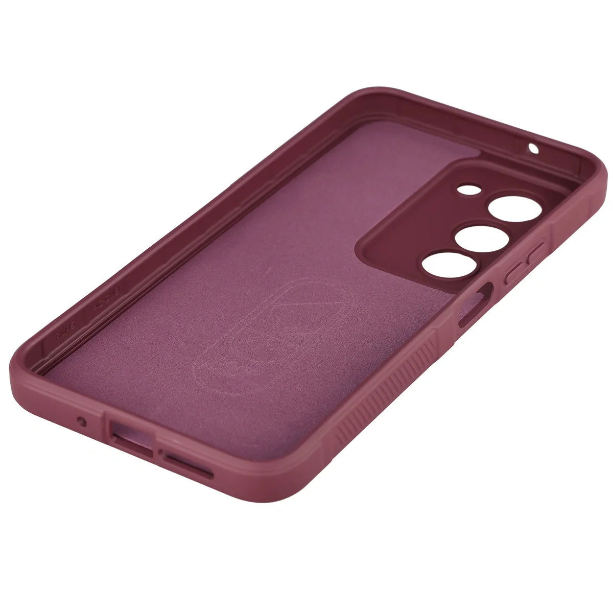 Robuste Handyhülle für Xiaomi Redmi 15 4G / 5G, Bizon Case Tur, Burgunderrot