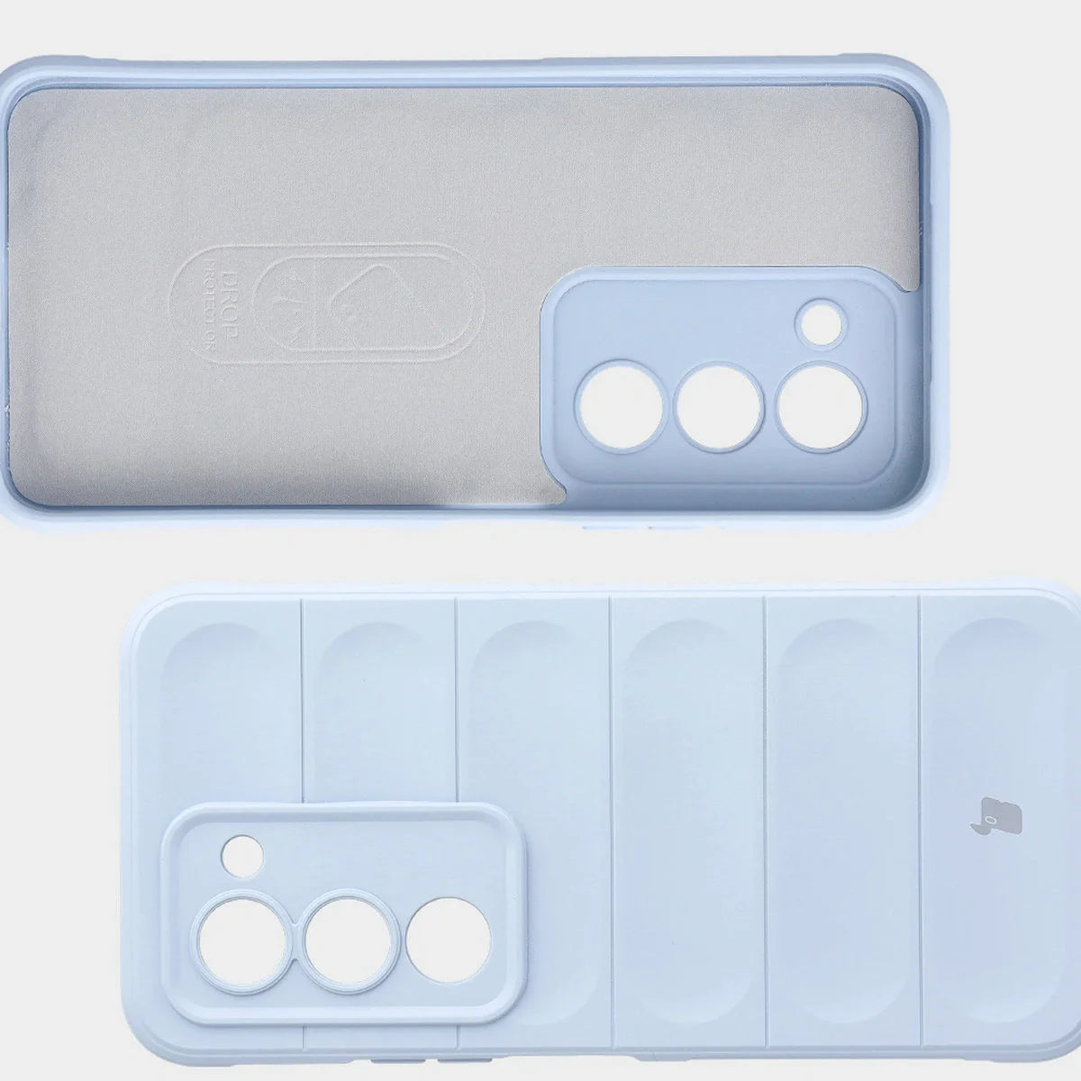 Robuste Handyhülle für Xiaomi Redmi 15 4G / 5G, Bizon Case Tur, Hellblau