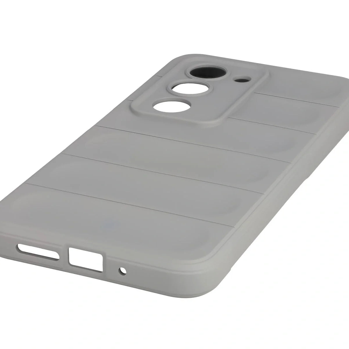 Robuste Handyhülle für Xiaomi Redmi 15 4G / 5G, Bizon Case Tur, Hellgrau
