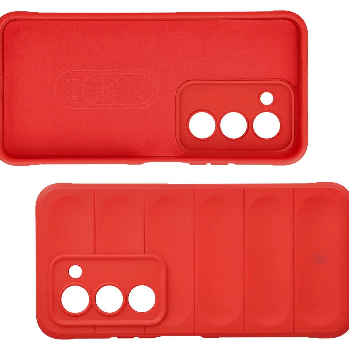 Robuste Handyhülle für Xiaomi Redmi 15 4G / 5G, Bizon Case Tur, Rot