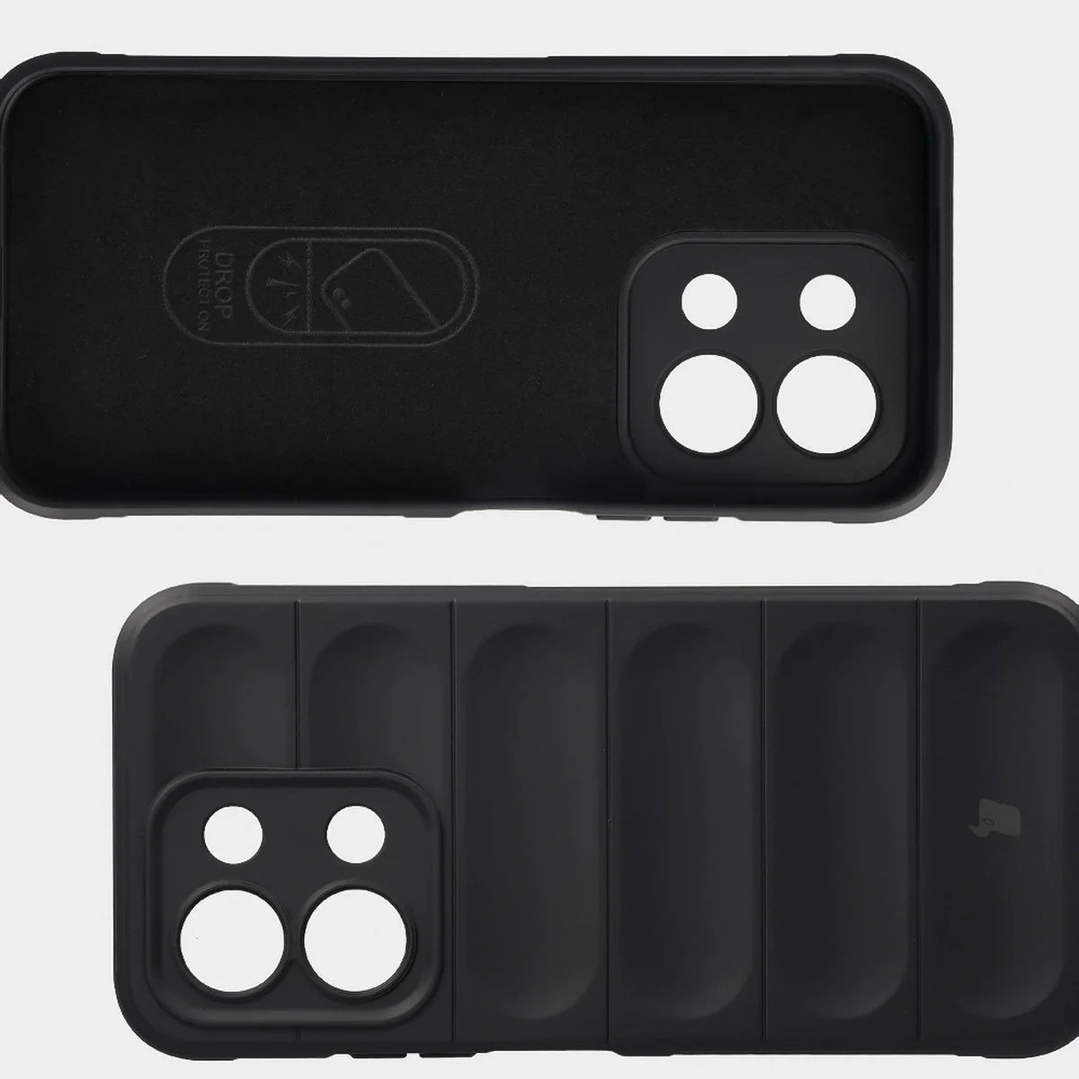 Robuste Handyhülle für Xiaomi Redmi 15C 4G / 5G / POCO C85 4G, Bizon Case Tur, Schwarz