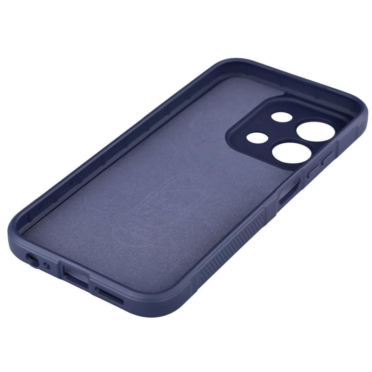 Robuste Handyhülle für Xiaomi Redmi 15C 4G / 5G / POCO C85 4G, Bizon Case Tur, Dunkelblau