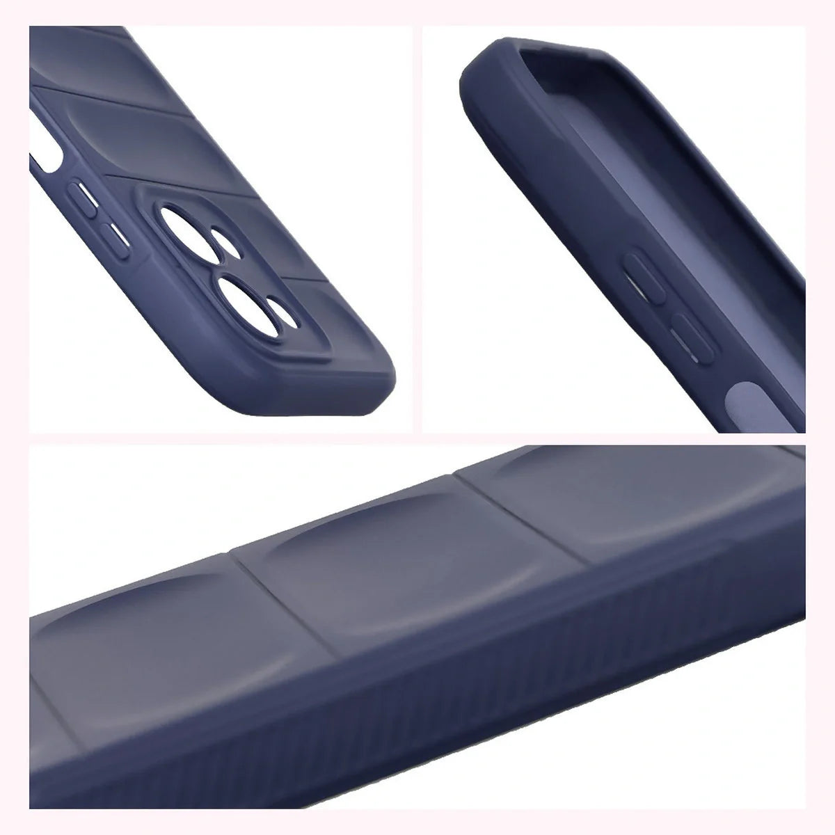 Robuste Handyhülle für Xiaomi Redmi 15C 4G / 5G / POCO C85 4G, Bizon Case Tur, Dunkelblau