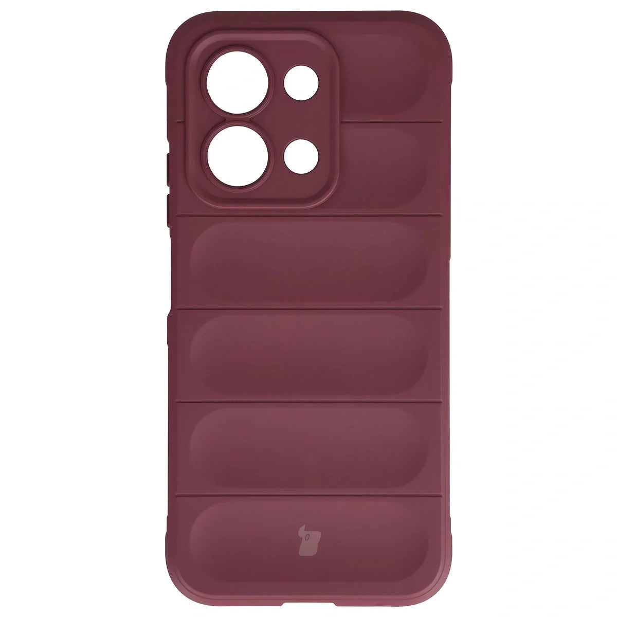 Robuste Handyhülle für Xiaomi Redmi 15C 4G / 5G / POCO C85 4G, Bizon Case Tur, Burgunderrot