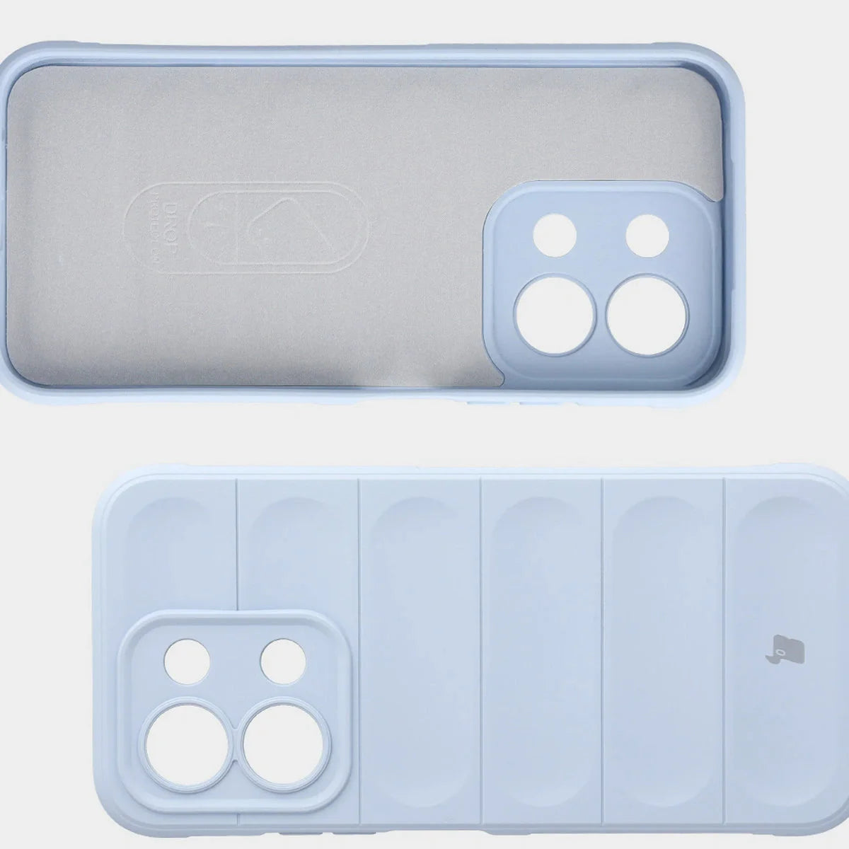 Robuste Handyhülle für Xiaomi Redmi 15C 4G / 5G / POCO C85 4G, Bizon Case Tur, Hellblau
