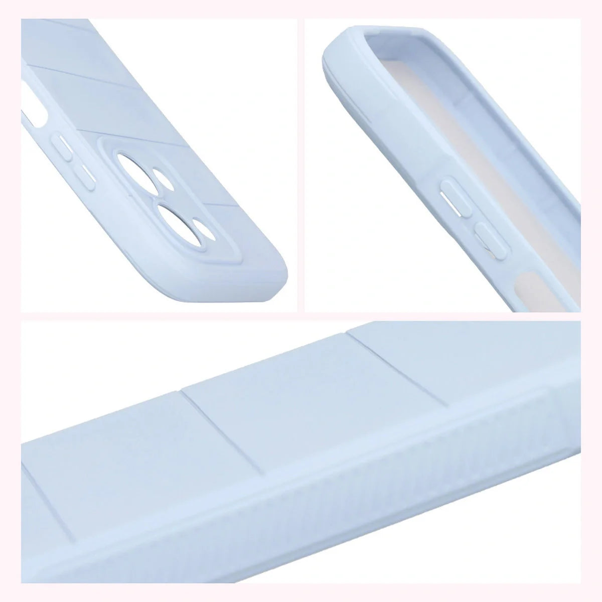 Robuste Handyhülle für Xiaomi Redmi 15C 4G / 5G / POCO C85 4G, Bizon Case Tur, Hellblau