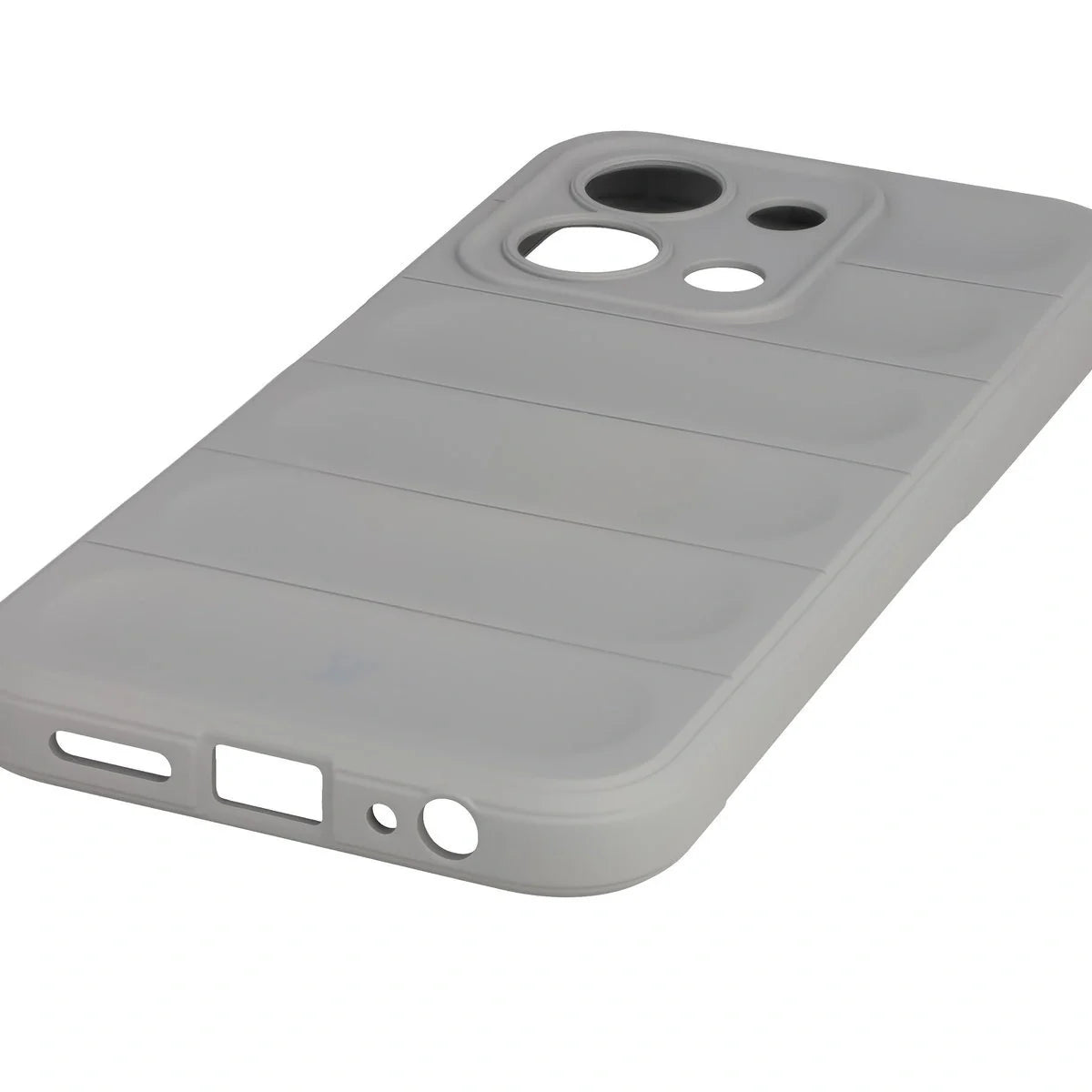 Robuste Handyhülle für Xiaomi Redmi 15C 4G / 5G / POCO C85 4G, Bizon Case Tur, Hellgrau