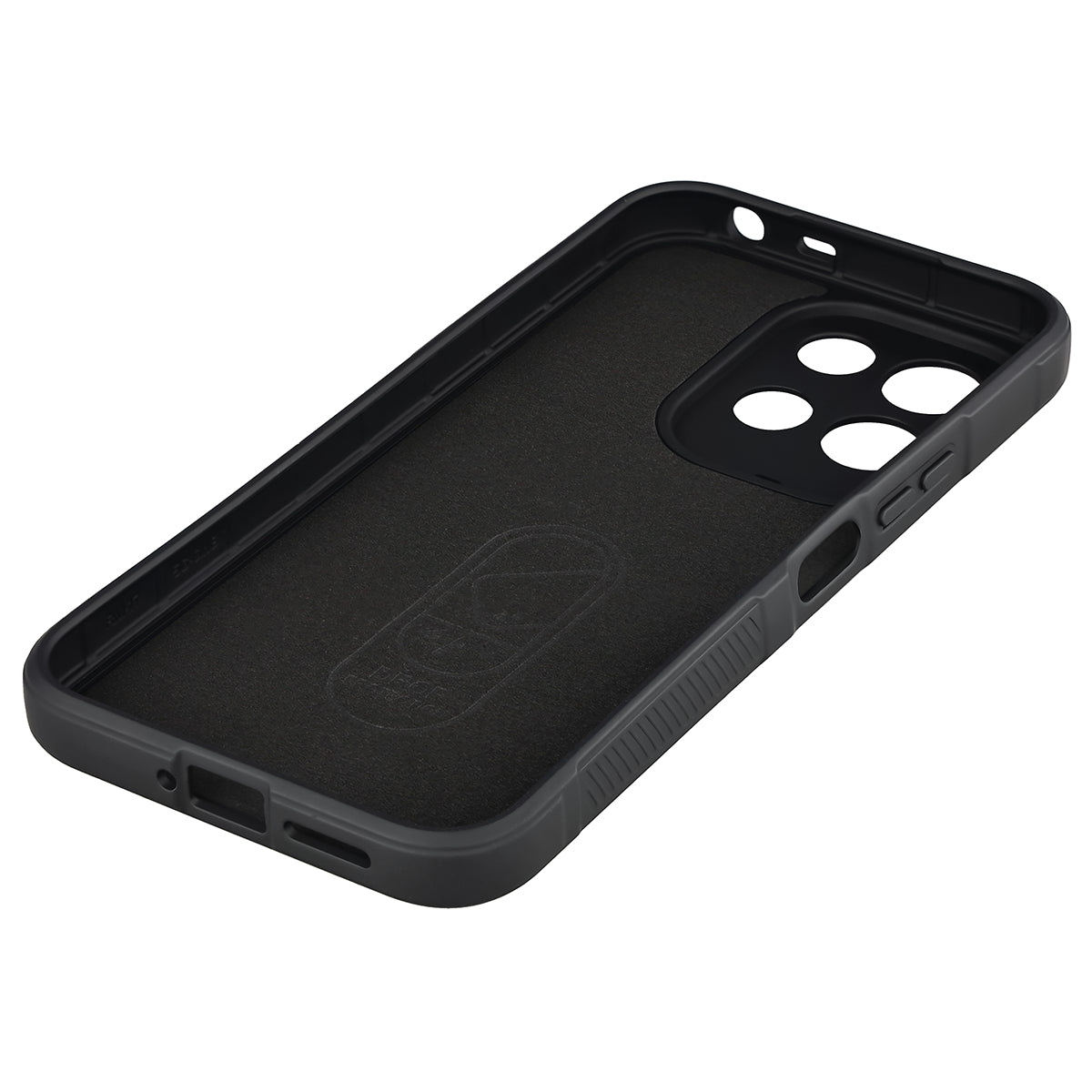 Robuste Handyhülle für Xiaomi Redmi 17 4G/5G, Bizon Case Tur, Schwarz (4/8)