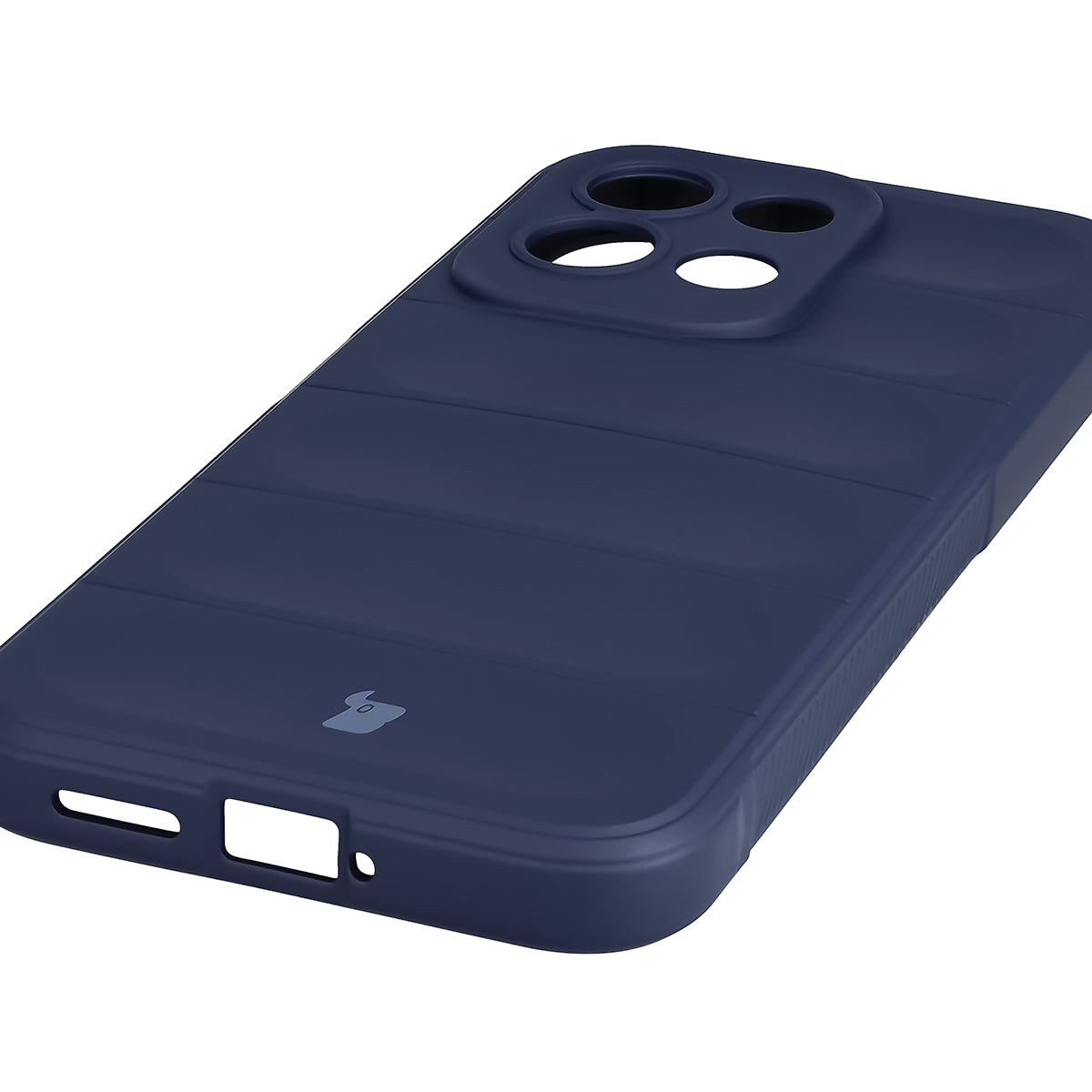 Robuste Handyhülle für Xiaomi Redmi 17 4G/5G, Bizon Case Tur, Dunkelblau (3/8)