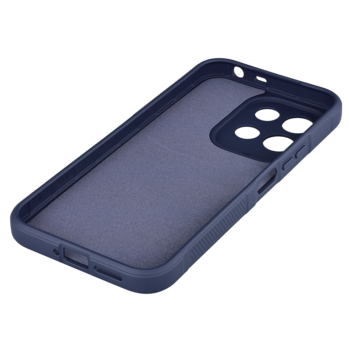 Robuste Handyhülle für Xiaomi Redmi 17 4G/5G, Bizon Case Tur, Dunkelblau (4/8)
