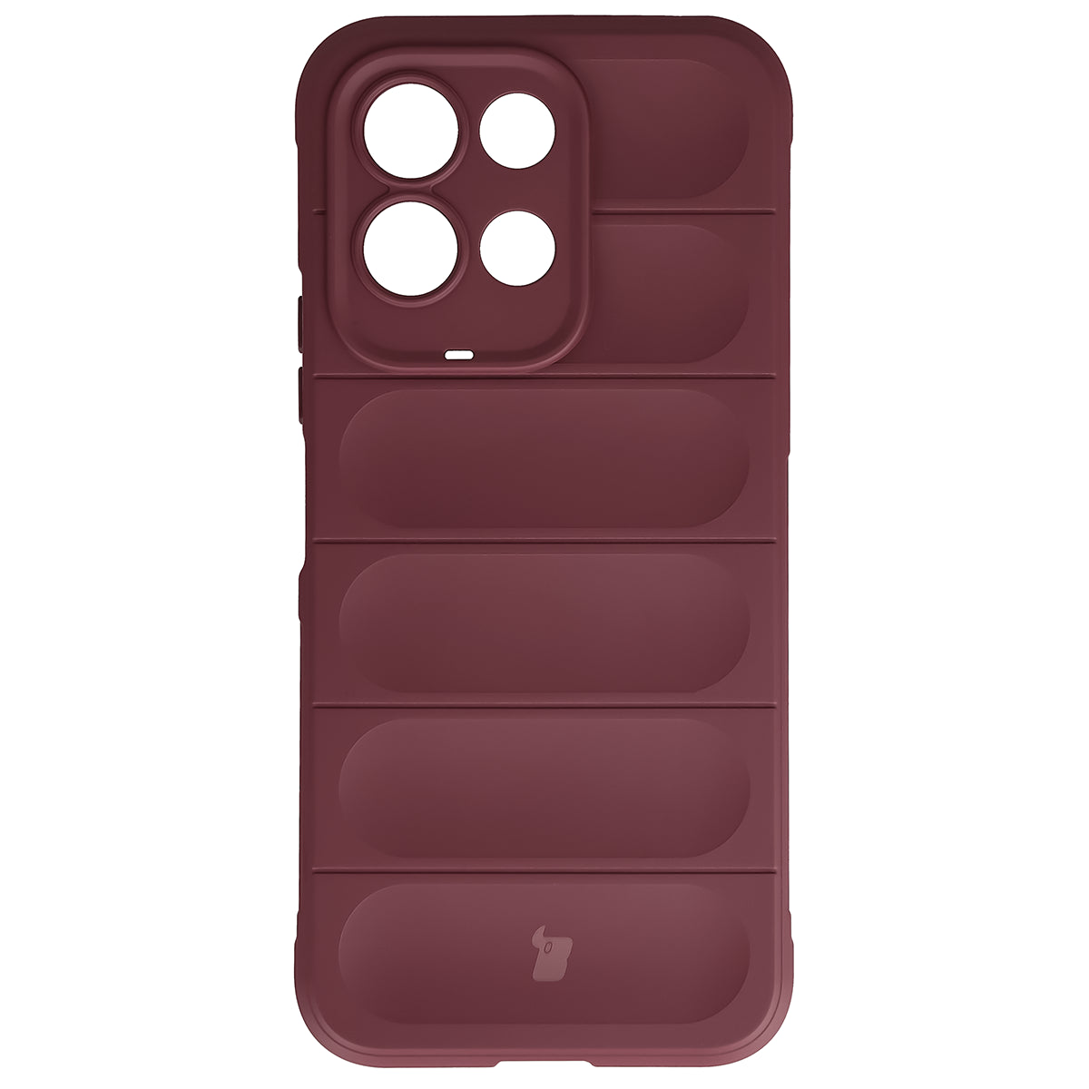 Robuste Handyhülle für Xiaomi Redmi 17 4G/5G, Bizon Case Tur, Burgunderrot (2/8)