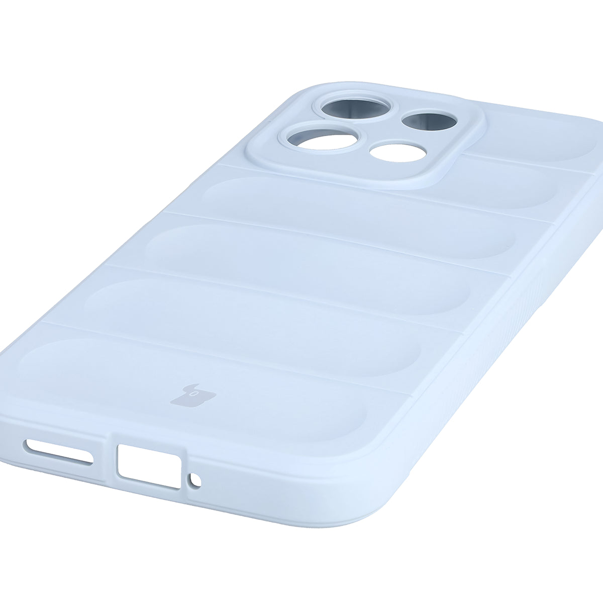 Robuste Handyhülle für Xiaomi Redmi 17 4G/5G, Bizon Case Tur, Hellblau (3/8)