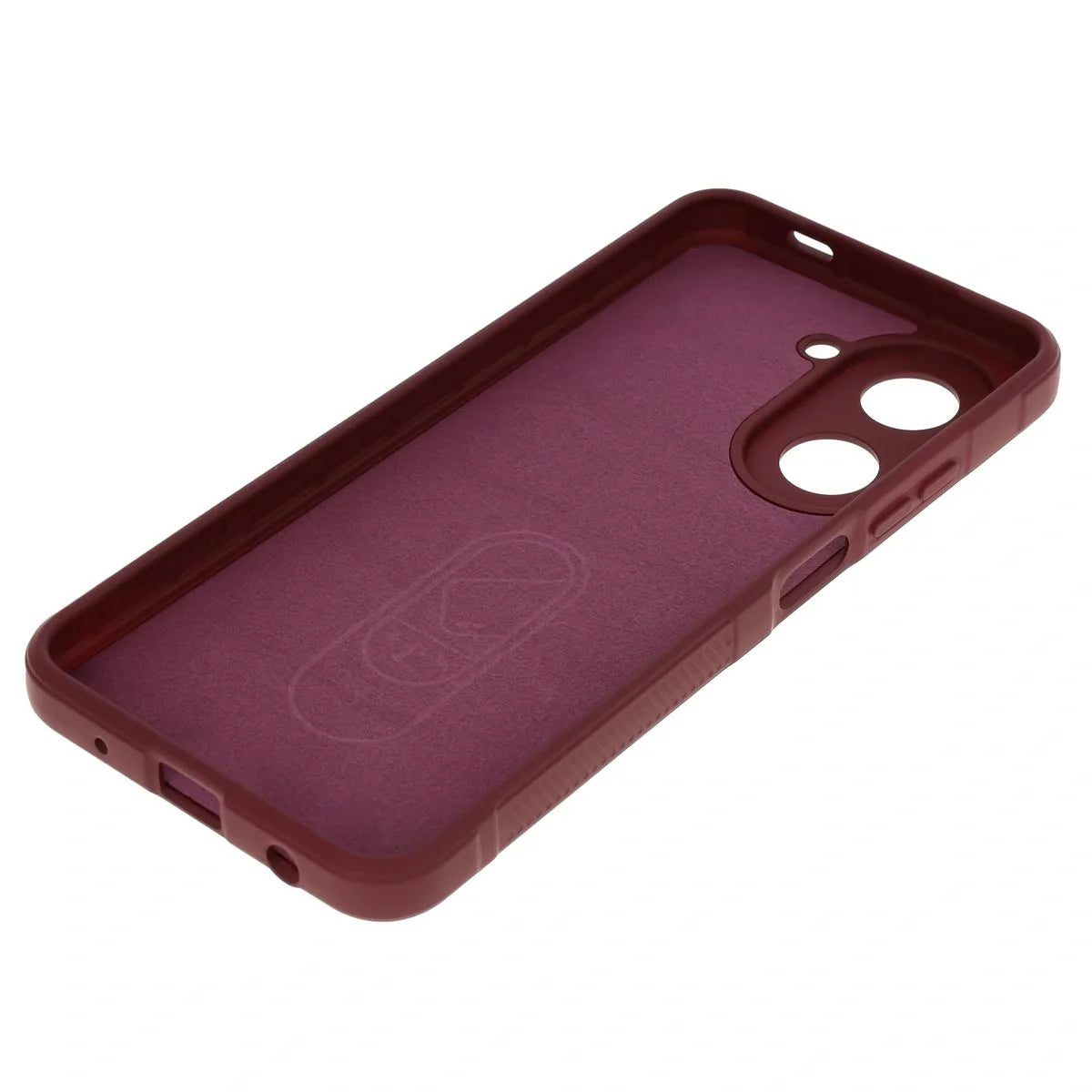 Robuste Handyhülle für Xiaomi Redmi A5 4G / POCO C71 4G, Bizon Case Tur, Burgunderrot
