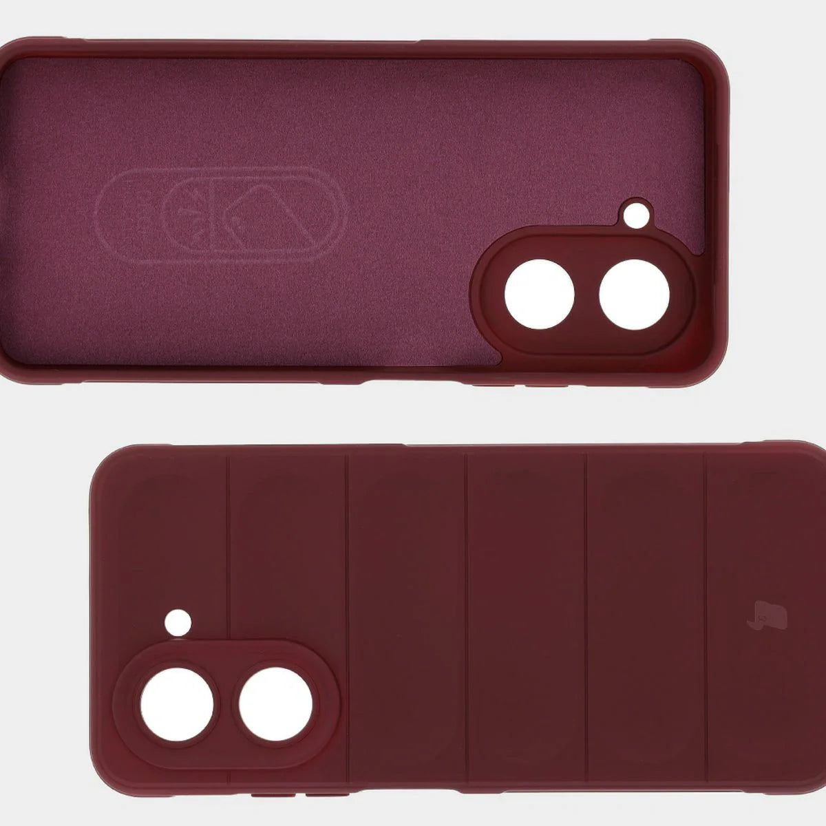 Robuste Handyhülle für Xiaomi Redmi A5 4G / POCO C71 4G, Bizon Case Tur, Burgunderrot