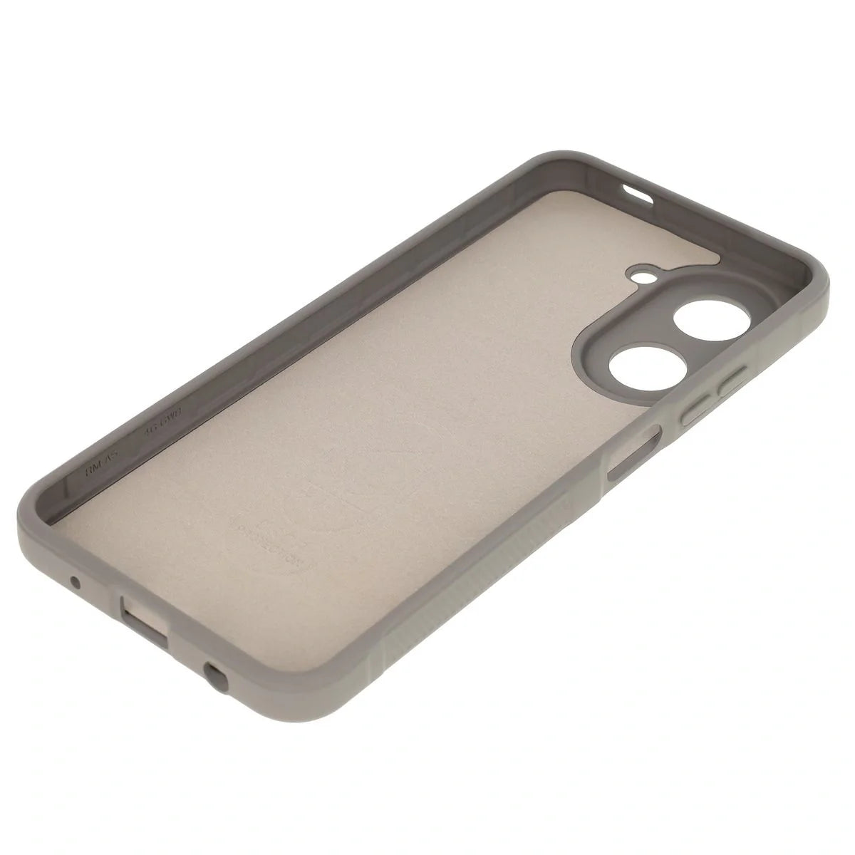 Robuste Handyhülle für Xiaomi Redmi A5 4G / POCO C71 4G, Bizon Case Tur, Hellgrau