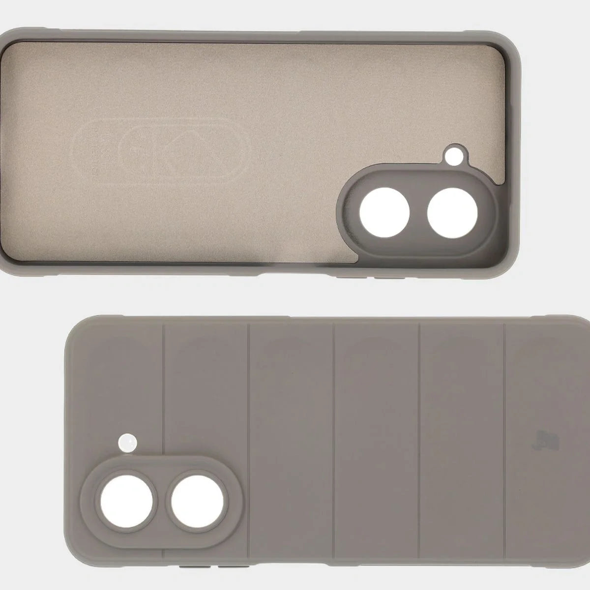 Robuste Handyhülle für Xiaomi Redmi A5 4G / POCO C71 4G, Bizon Case Tur, Hellgrau