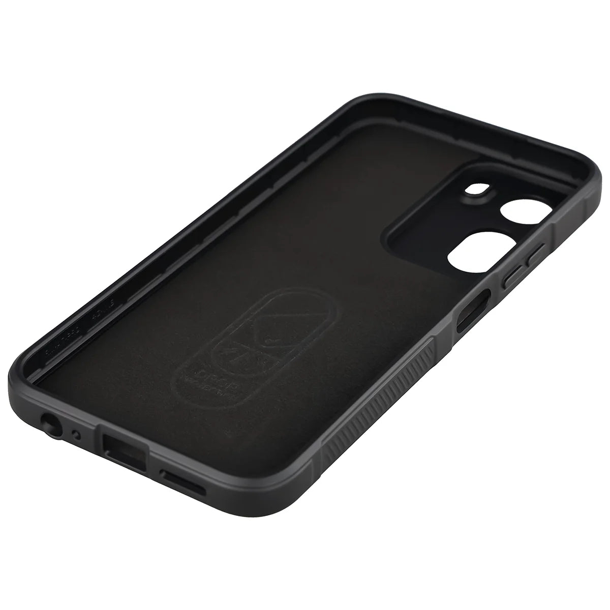 Robuste Handyhülle für Xiaomi Redmi A7 Pro / POCO C85X / C81 / C81 Pro, Bizon Case Tur, Schwarz
