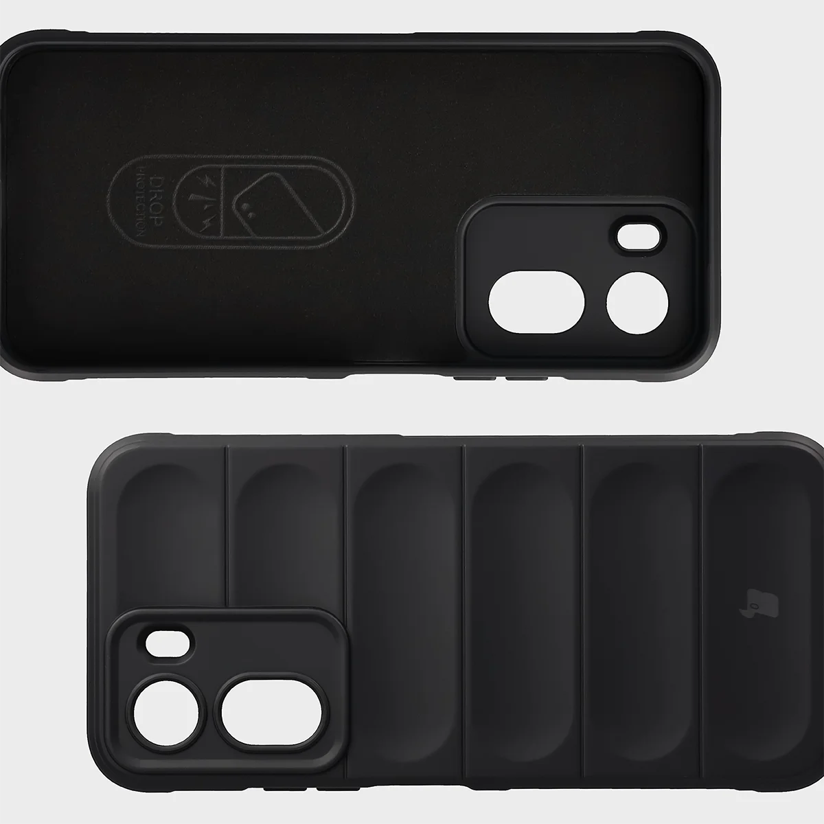 Robuste Handyhülle für Xiaomi Redmi A7 Pro / POCO C85X / C81 / C81 Pro, Bizon Case Tur, Schwarz