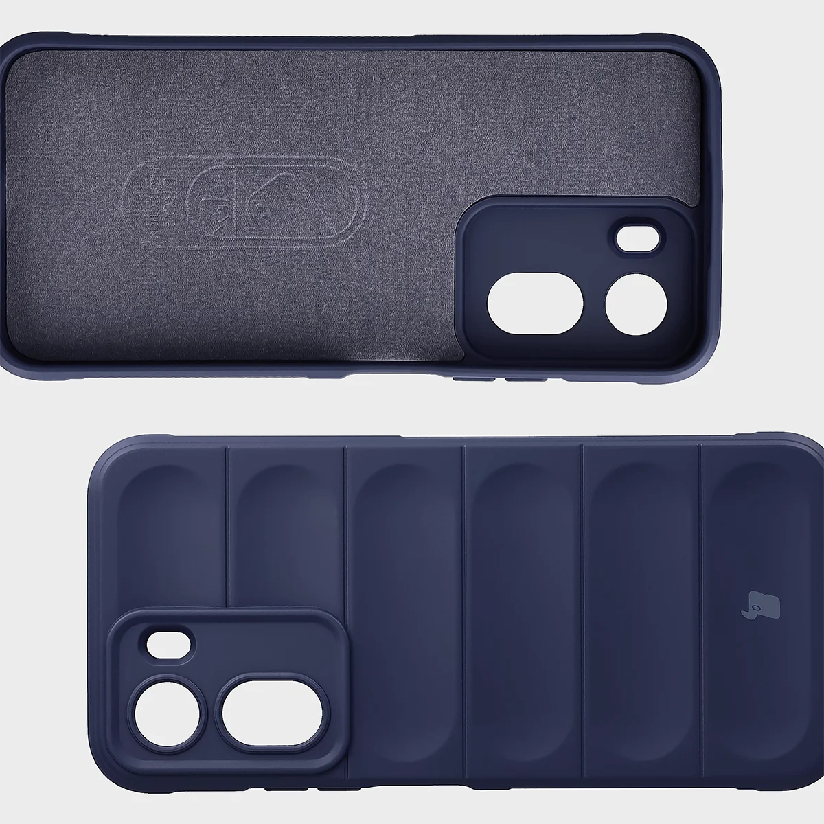 Robuste Handyhülle für Xiaomi Redmi A7 Pro / POCO C85X / C81 / C81 Pro, Bizon Case Tur, Dunkelblau