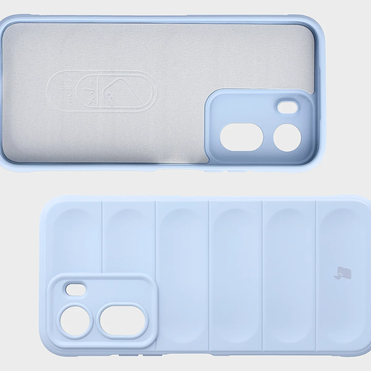 Robuste Handyhülle für Xiaomi Redmi A7 Pro / POCO C85X / C81 / C81 Pro, Bizon Case Tur, Hellblau