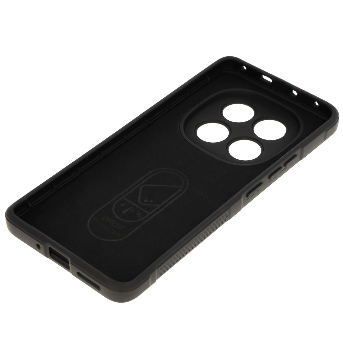 Robuste Handyhülle für Xiaomi Redmi Note 14 Pro 5G / Poco X7, Bizon Case Tur, Schwarz