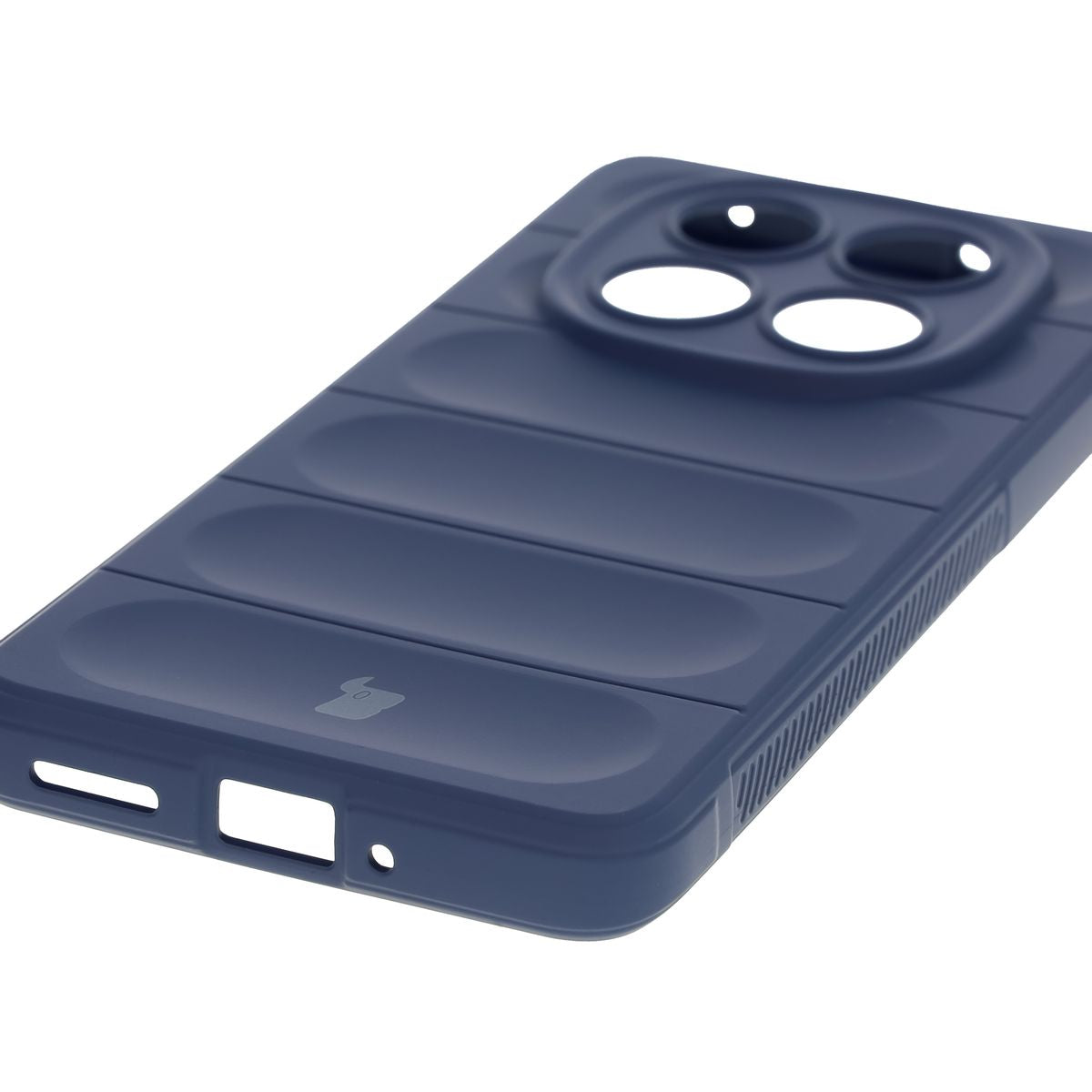 Robuste Handyhülle für Xiaomi Redmi Note 14 Pro 5G / Poco X7, Bizon Case Tur, Dunkelblau