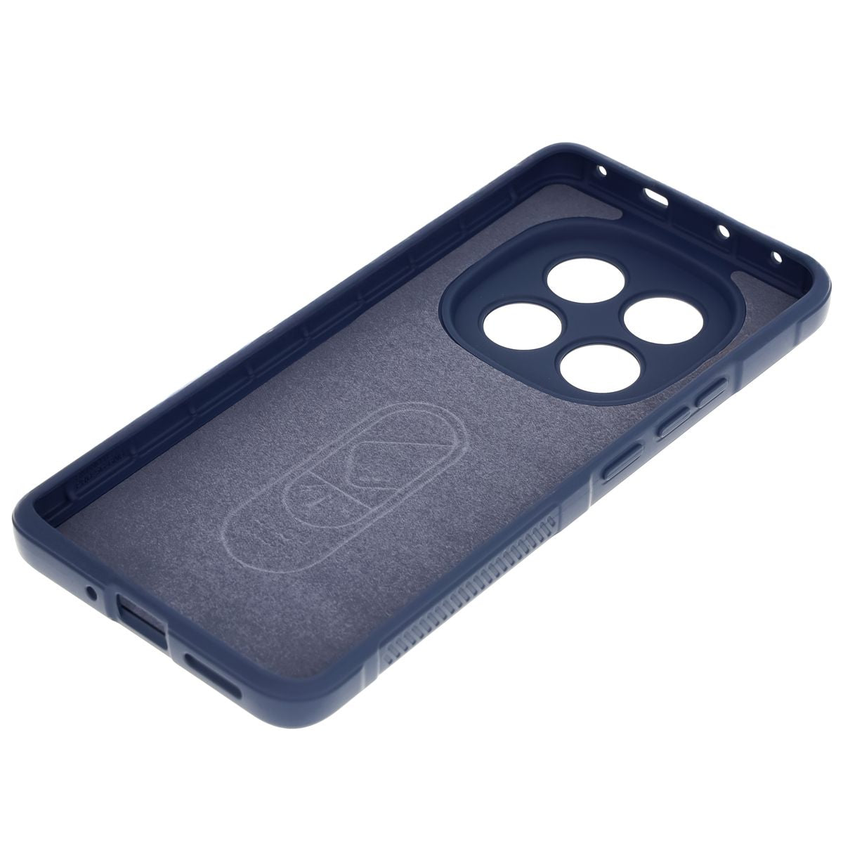 Robuste Handyhülle für Xiaomi Redmi Note 14 Pro 5G / Poco X7, Bizon Case Tur, Dunkelblau