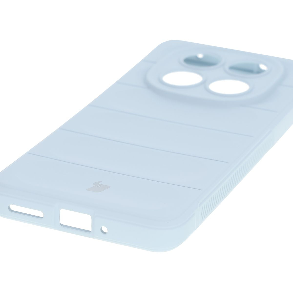Robuste Handyhülle für Xiaomi Redmi Note 14 Pro 5G / Poco X7, Bizon Case Tur, Hellblau