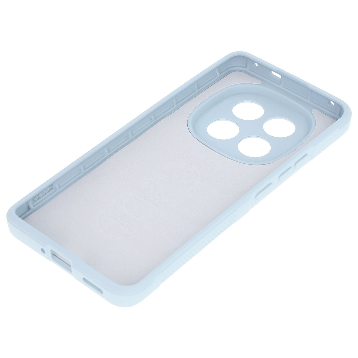 Robuste Handyhülle für Xiaomi Redmi Note 14 Pro Plus 5G, Bizon Case Tur, Hellblau