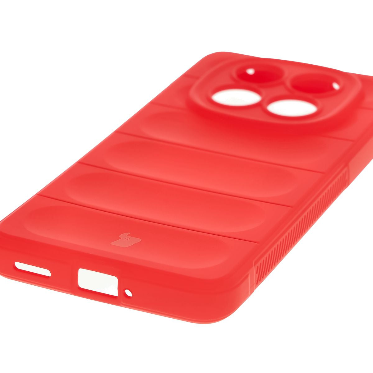 Robuste Handyhülle für Xiaomi Redmi Note 14 Pro Plus 5G, Bizon Case Tur, Rot