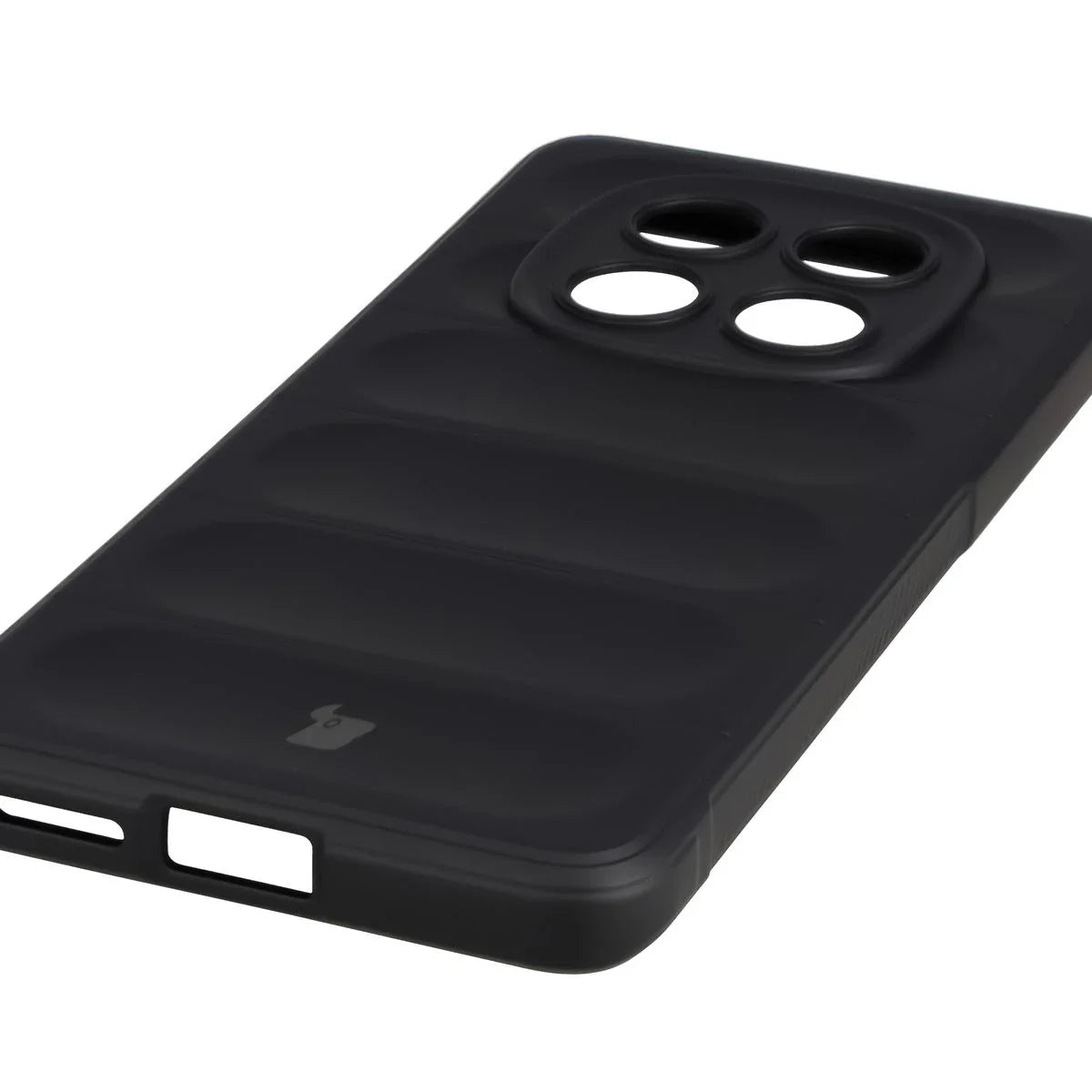 Robuste Handyhülle für Xiaomi Redmi Note 15 4G, Bizon Case Tur, Schwarz