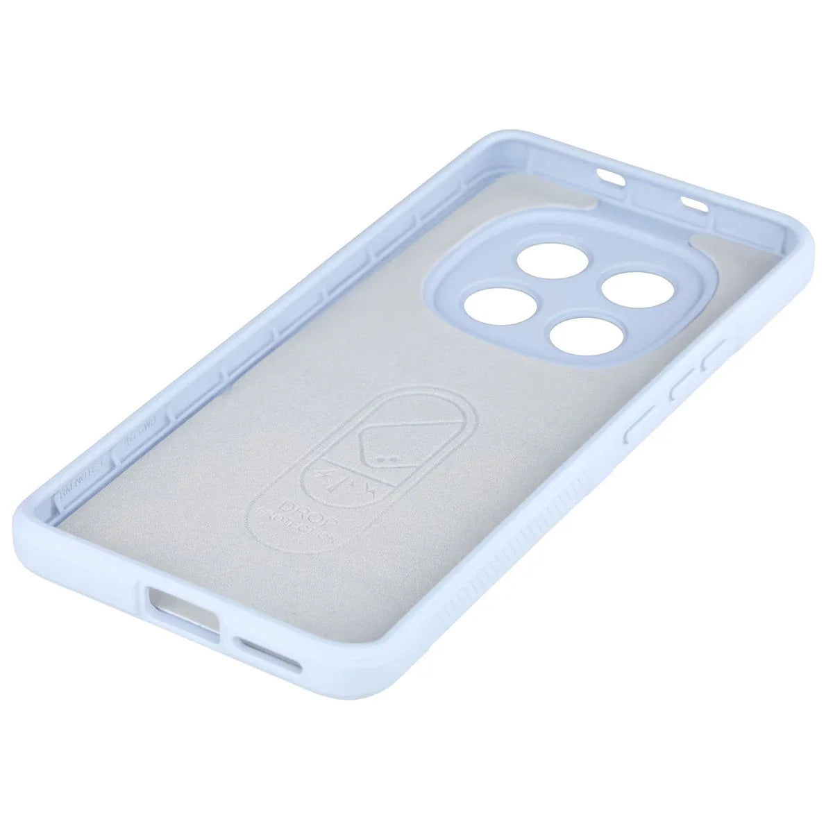 Robuste Handyhülle für Xiaomi Redmi Note 15 4G, Bizon Case Tur, Hellblau