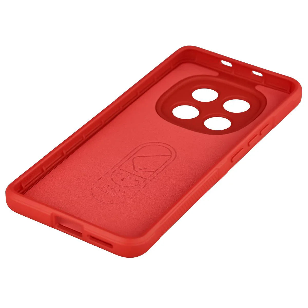 Robuste Handyhülle für Xiaomi Redmi Note 15 4G, Bizon Case Tur, Rot