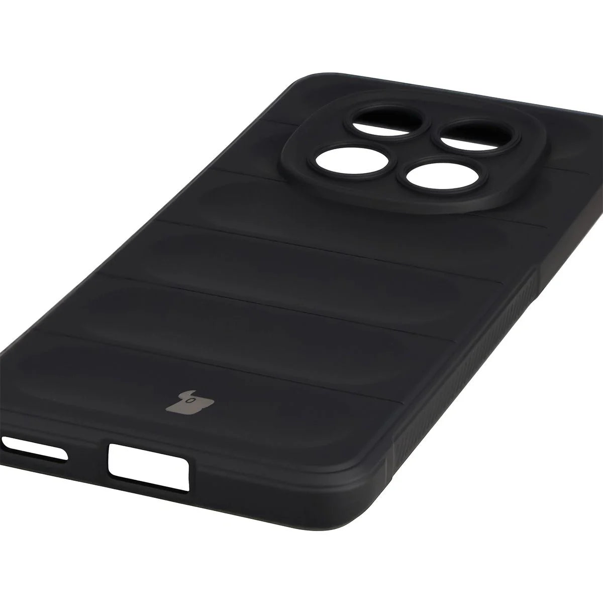 Robuste Handyhülle für Xiaomi Redmi Note 15 5G / POCO M8 5G, Bizon Case Tur, Schwarz