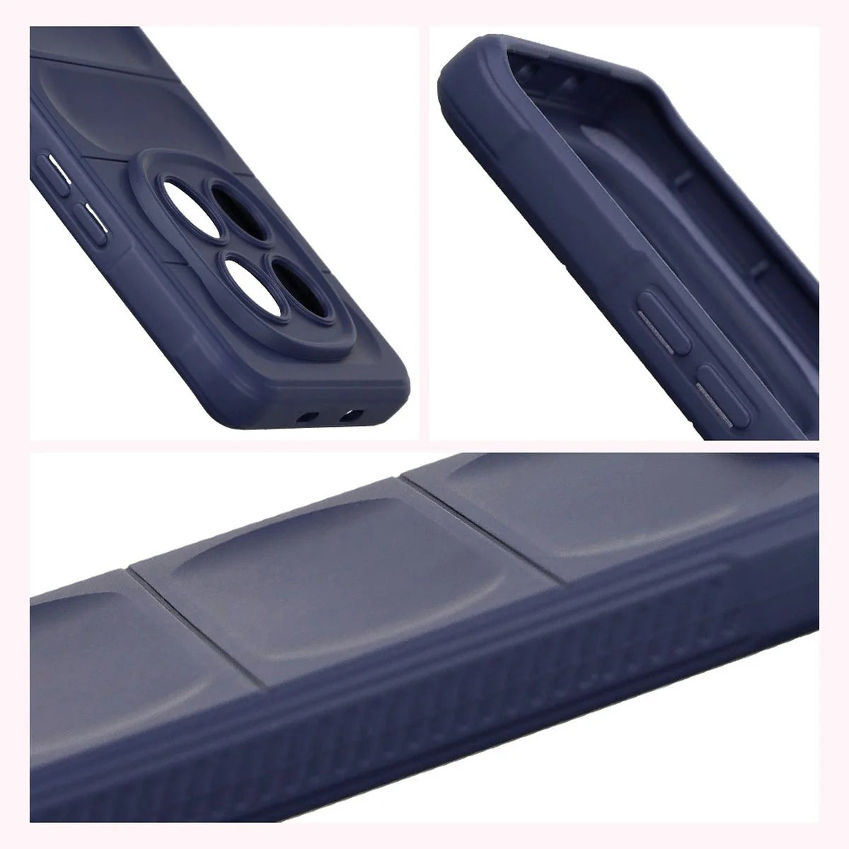 Robuste Handyhülle für Xiaomi Redmi Note 15 5G / POCO M8 5G, Bizon Case Tur, Dunkelblau