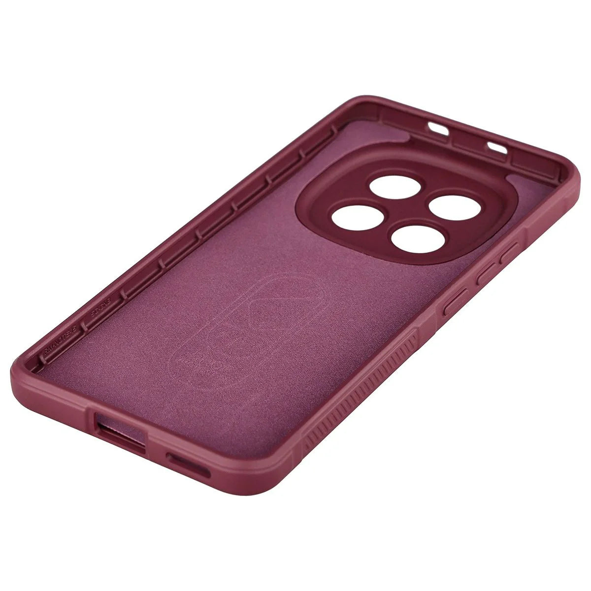 Robuste Handyhülle für Xiaomi Redmi Note 15 5G / POCO M8 5G, Bizon Case Tur, Burgunderrot