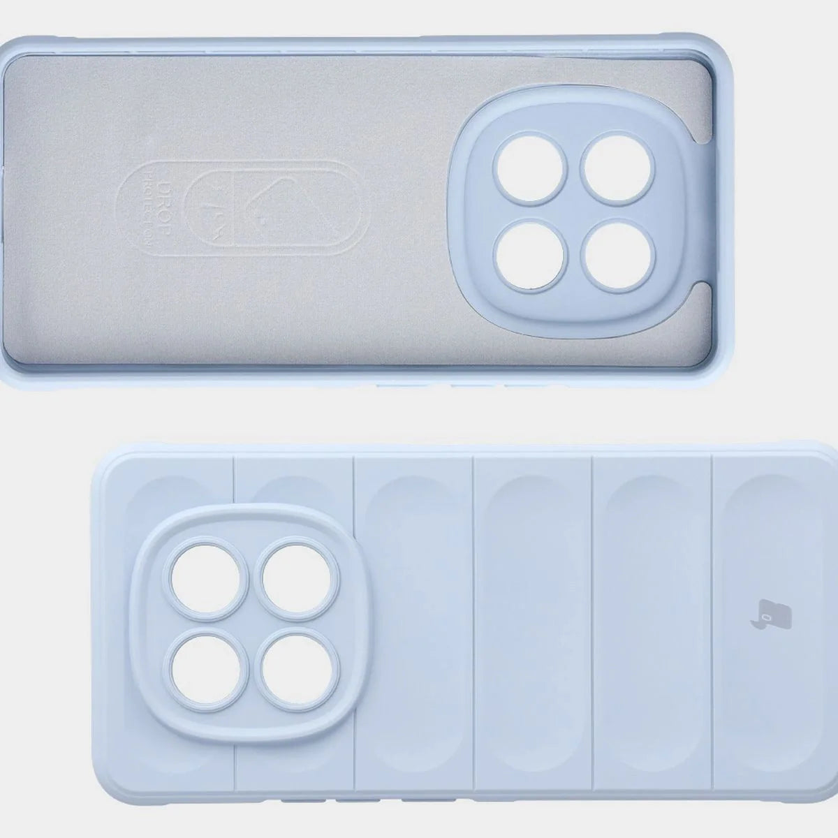 Robuste Handyhülle für Xiaomi Redmi Note 15 5G / POCO M8 5G, Bizon Case Tur, Hellblau