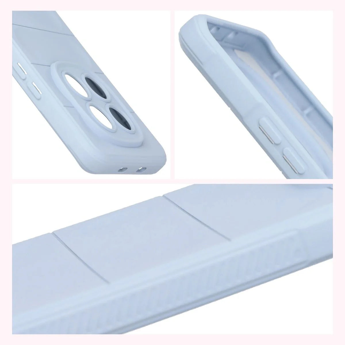 Robuste Handyhülle für Xiaomi Redmi Note 15 5G / POCO M8 5G, Bizon Case Tur, Hellblau