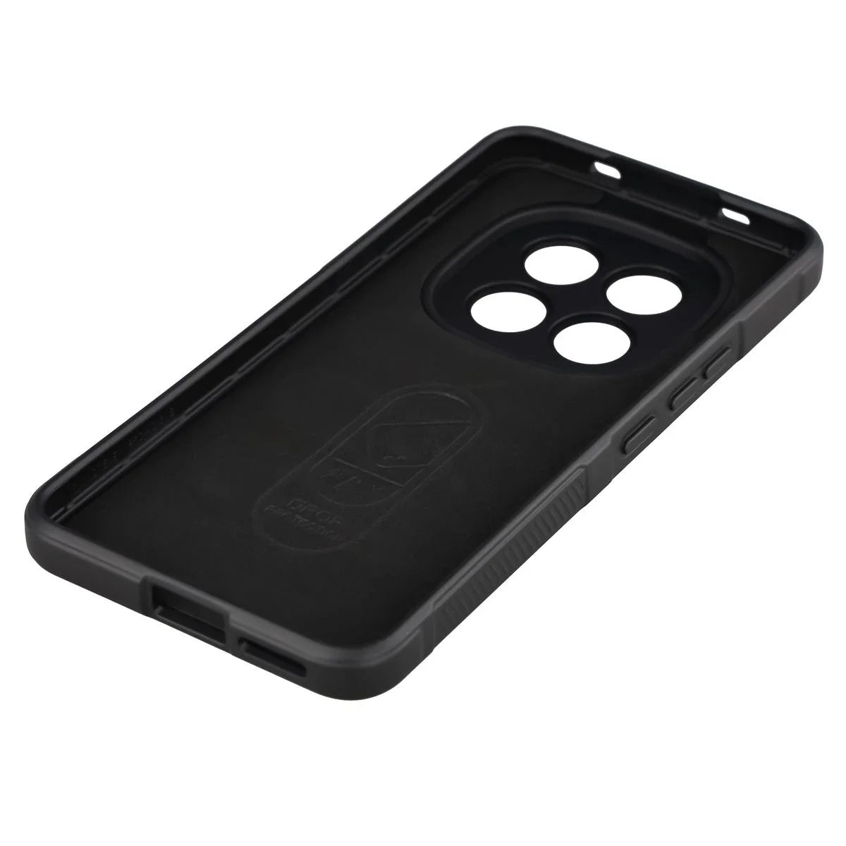 Robuste Handyhülle für Xiaomi Redmi Note 15 Pro 4G, Bizon Case Tur, Schwarz