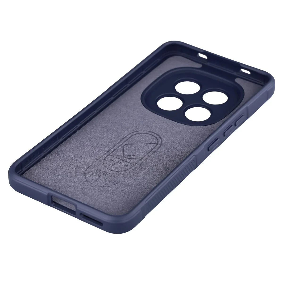 Robuste Handyhülle für Xiaomi Redmi Note 15 Pro 4G, Bizon Case Tur, Dunkelblau