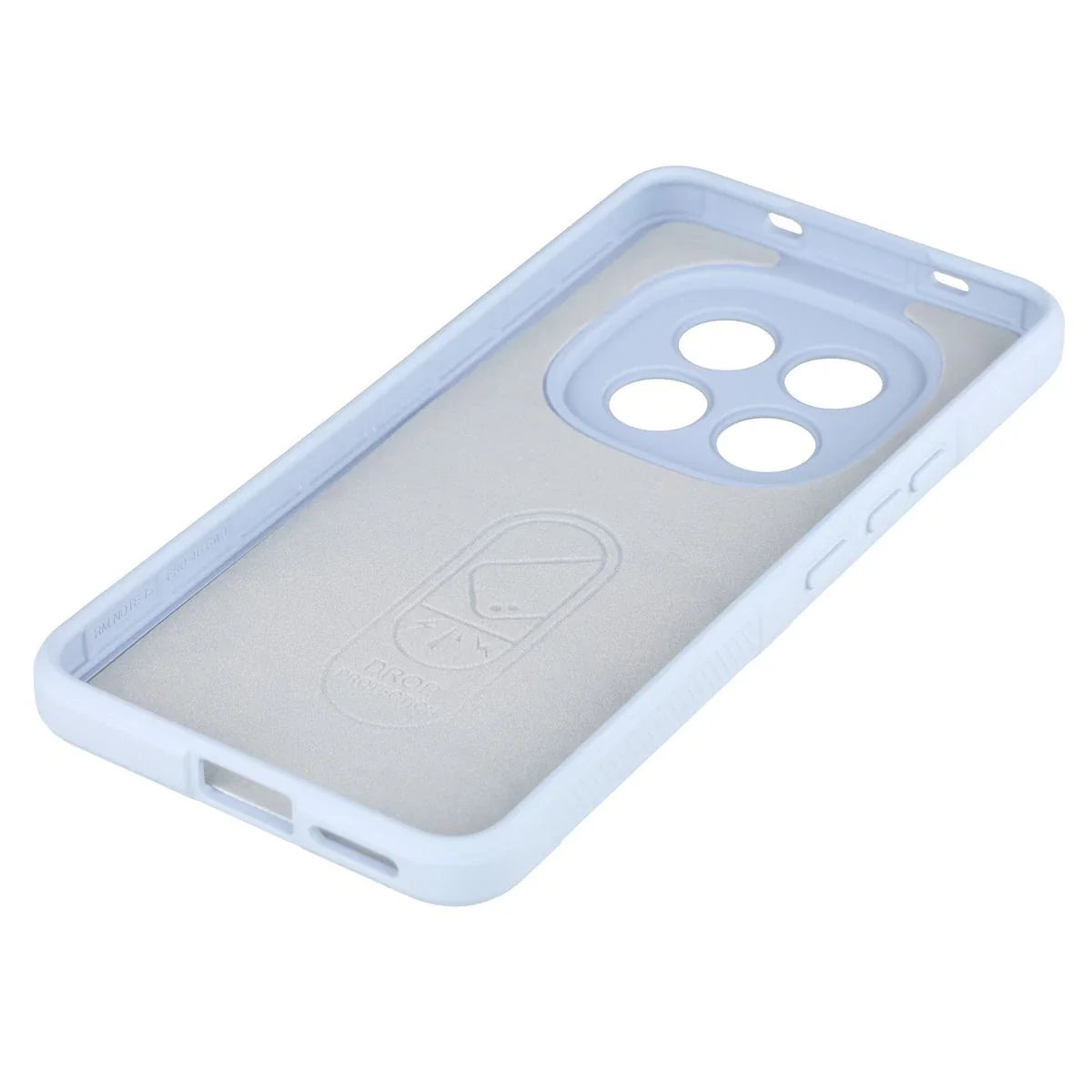 Robuste Handyhülle für Xiaomi Redmi Note 15 Pro 4G, Bizon Case Tur, Hellblau