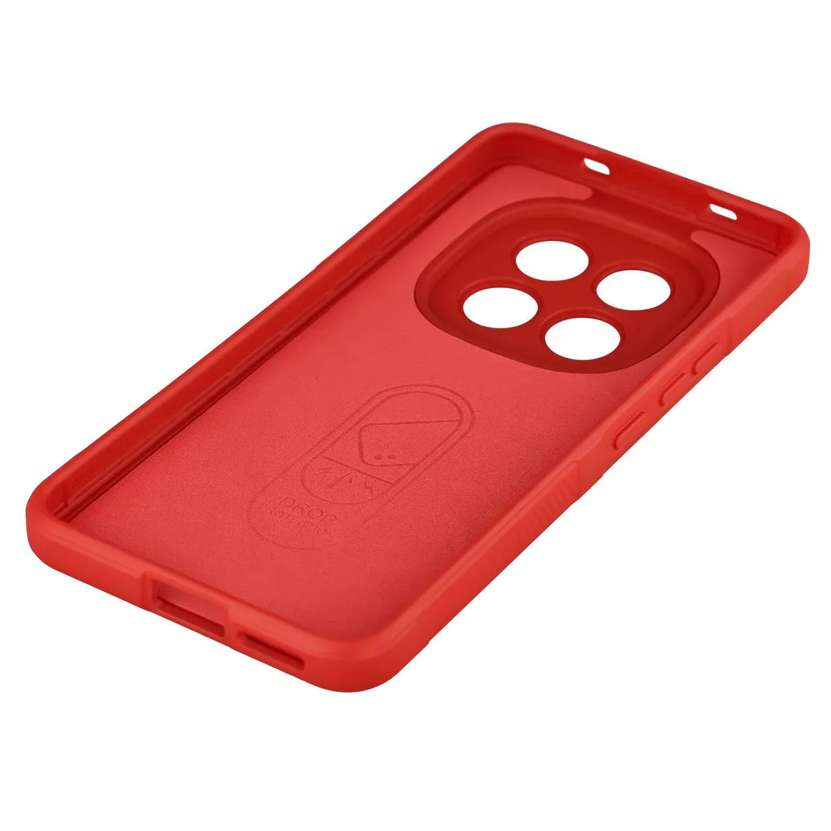 Robuste Handyhülle für Xiaomi Redmi Note 15 Pro 4G, Bizon Case Tur, Rot